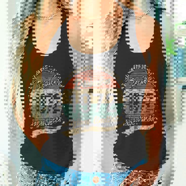 50 Years Absolutely Fantastic Birthday 1972年12月 タンクトップ