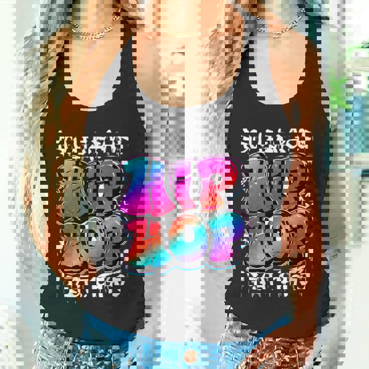 50 Years Old 50Th Anniversary Of Hip Hop グラフィティ ヒップホップ タンクトップ