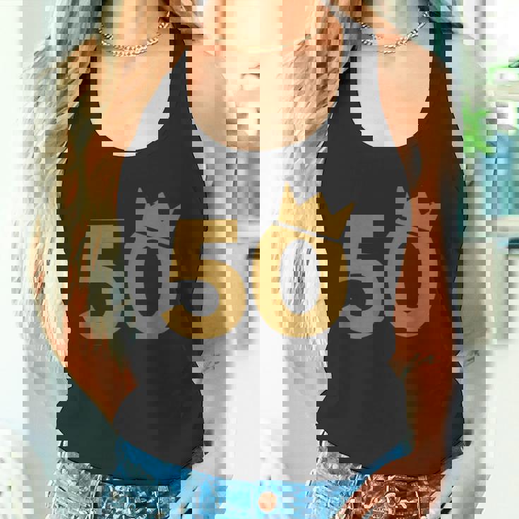 50 王冠 50歳の誕生日に タンクトップ