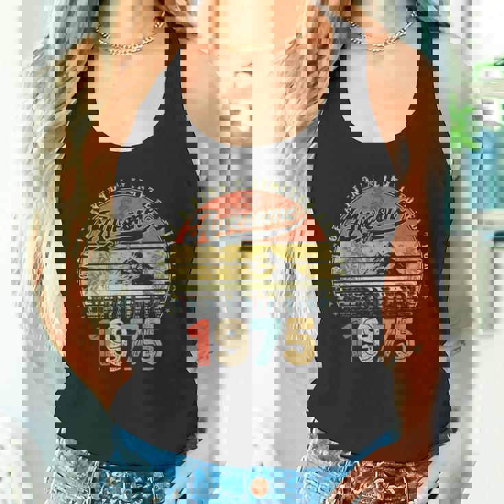 50歳の誕生日プレゼント 男性用 1975年2月 50歳の誕生日 タンクトップ