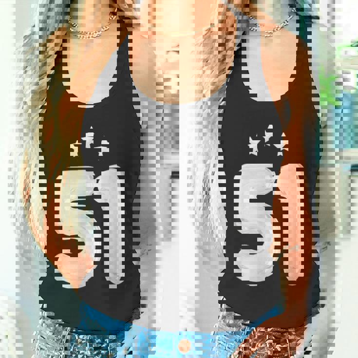 51 歳の誕生日番号 51 バルーン 51 歳の誕生日 タンクトップ