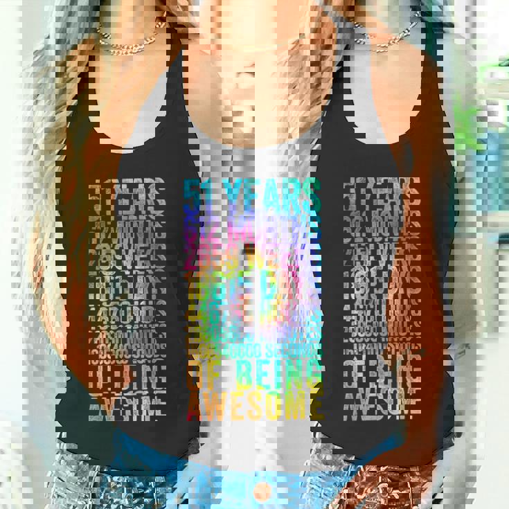 51歳の誕生日の面白いシャツ オールドメーター 面白い51歳ギフト タンクトップ