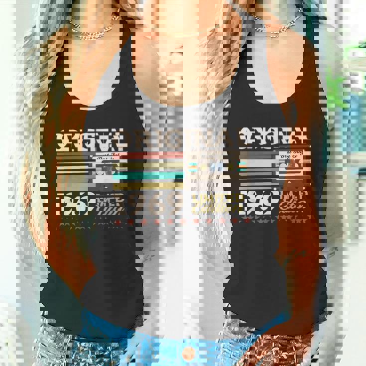 55 歳の誕生日プレゼント男性 1969 年 7月レトロ ビンテージ テープ タンクトップ