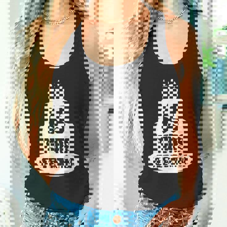 65年のお祝い イベント、記念日、誕生日。 タンクトップ