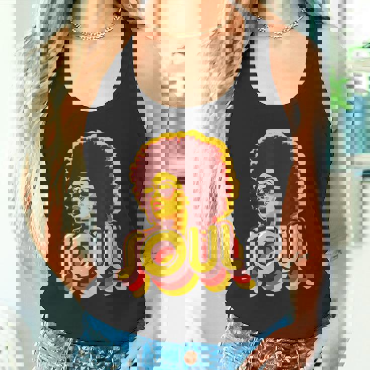 70年代ファンクアフロソウルレトロヴィンテージ70年代レトロソウル タンクトップ