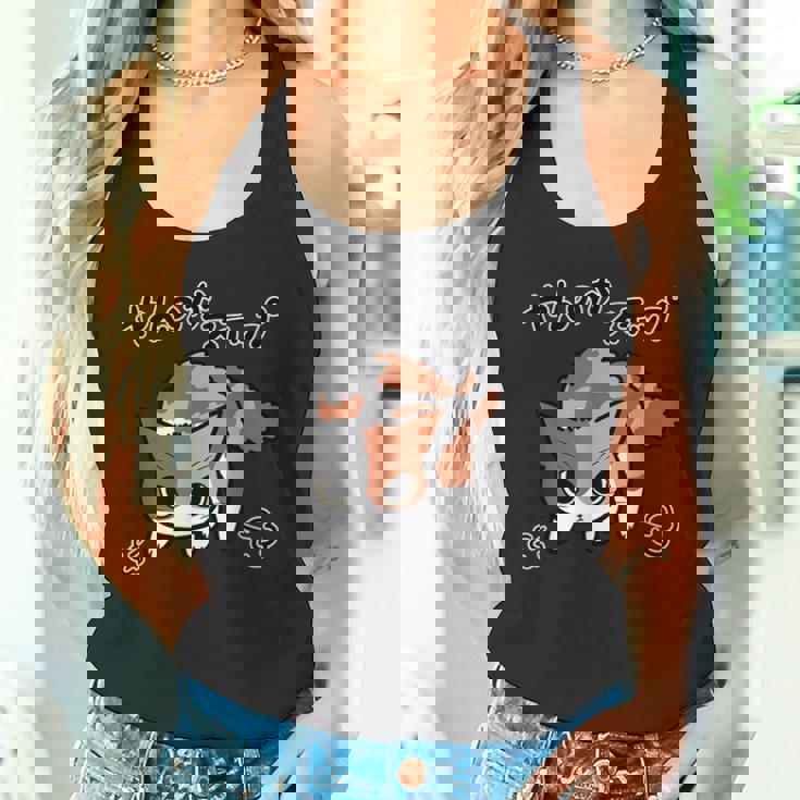 7Cats やんのかステップねこ（三毛猫ver） タンクトップ