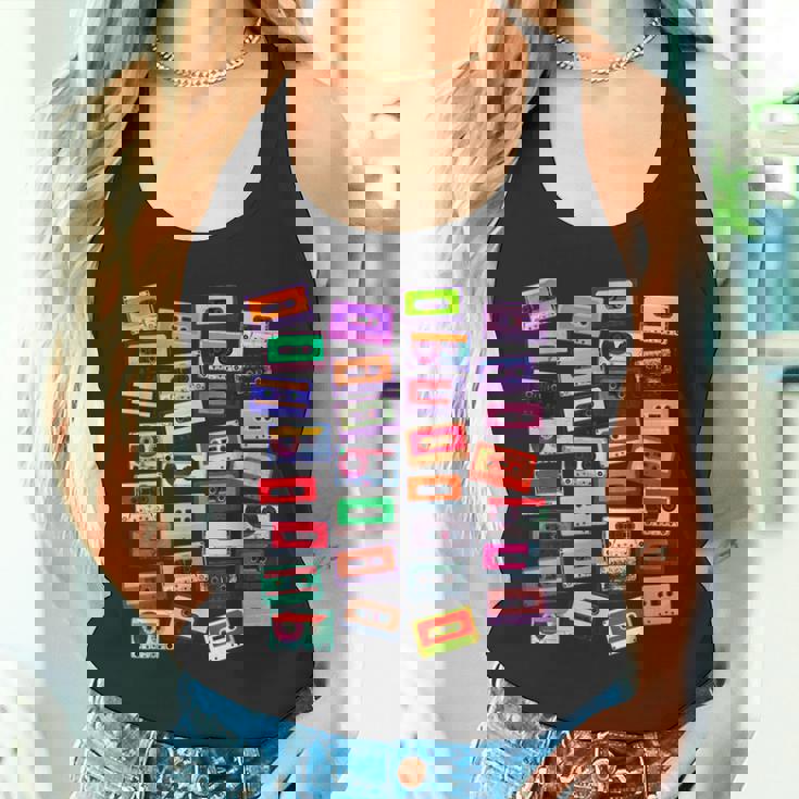 80年代カセットテープミュージックdj タンクトップ