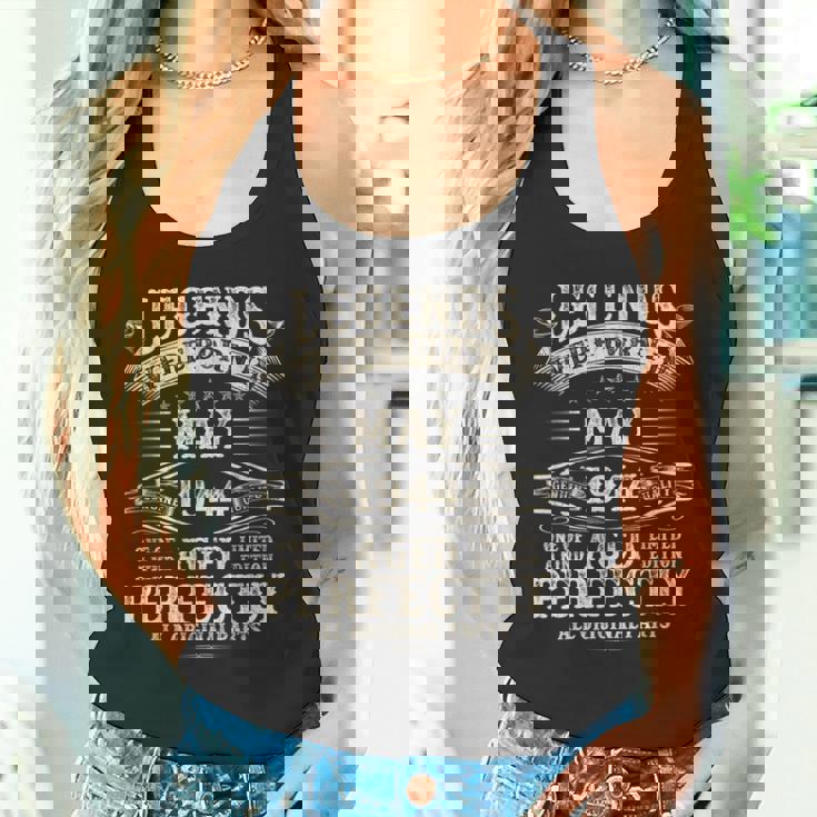 80歳の誕生日ギフト 男性用 面白い 80歳 May 1944 タンクトップ