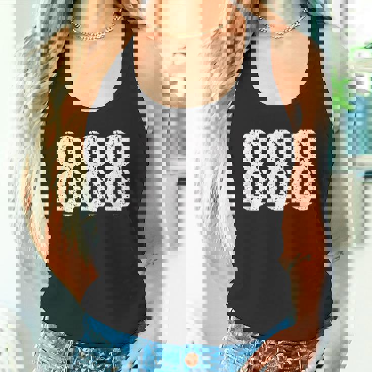 888 数秘術 スピリチュアルパーソナルナンバー 888 エンジェルナンバー タンクトップ