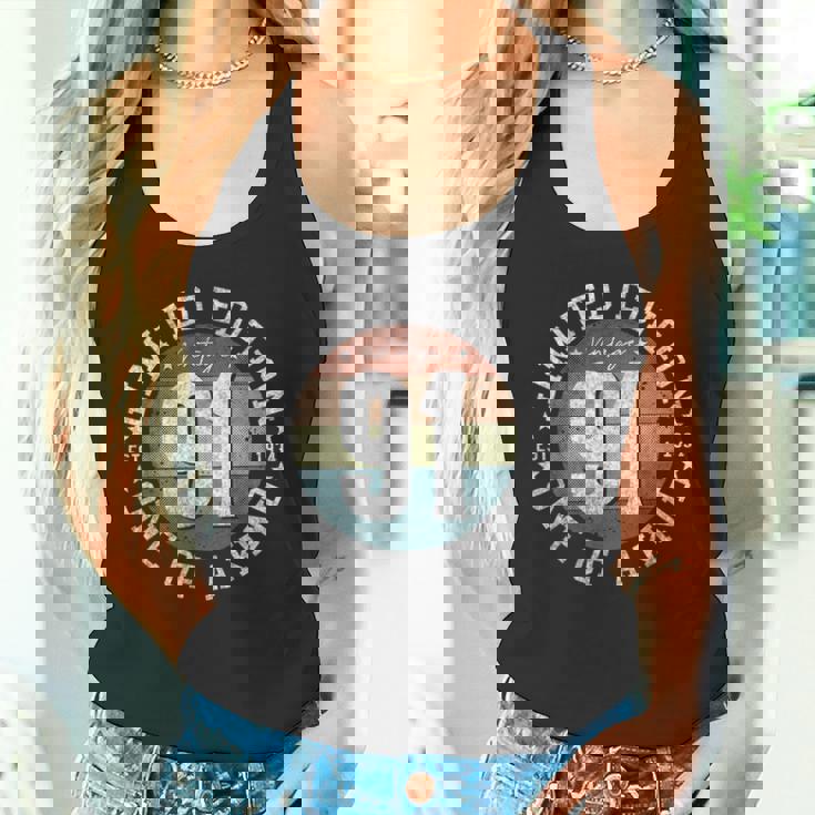 91歳のギフト ヴィンテージ 1934年限定版 91歳の誕生日 タンクトップ