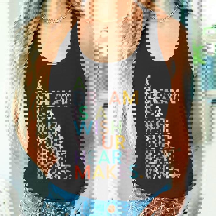 A Dream Is A Wish Your Heart Make タンクトップ