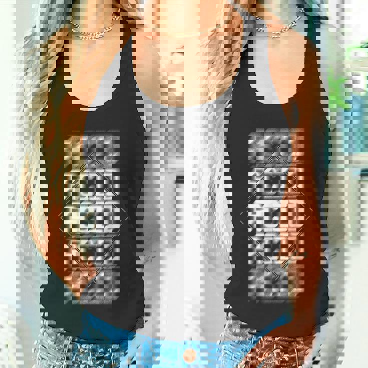 Acid House Trippy Blurry Techno Rave Edm ミュージックフェスティバル タンクトップ