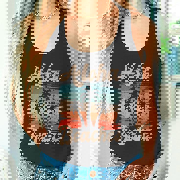 Aloha Beaches ハワイ サーフィン ストランドパーティー バケーション サーファー タンクトップ