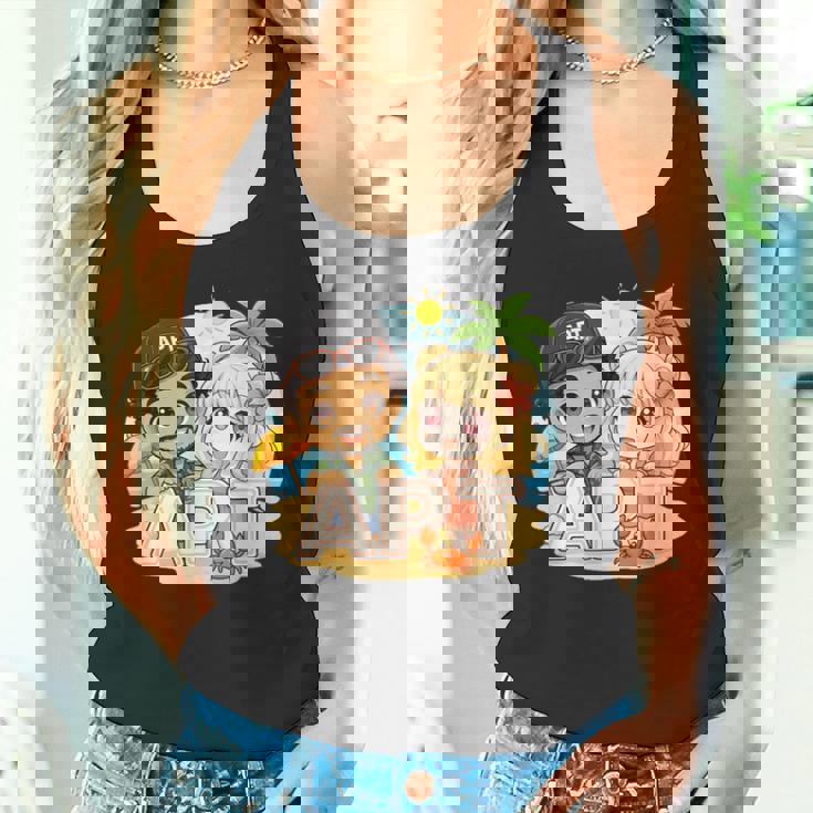 Apt Buddiesummeribes – ビーチサイドファンアドベンチャー タンクトップ