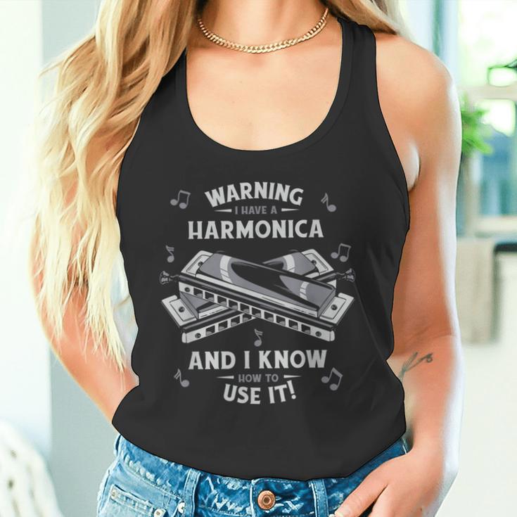 Armónica Advertencia I Have A Armónica Camiseta sin mangas