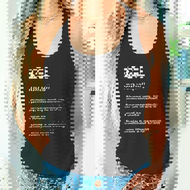 Azul 名前 タンクトップ