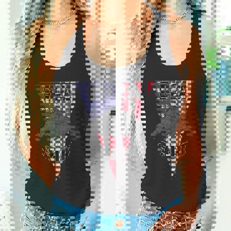 B-2 スピリット ステルス 飛行機 愛国心 飛行機 ビンテージ タンクトップ