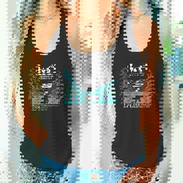 Banff National Park Lake Louise Alberta Canada Bärenberg タンクトップ