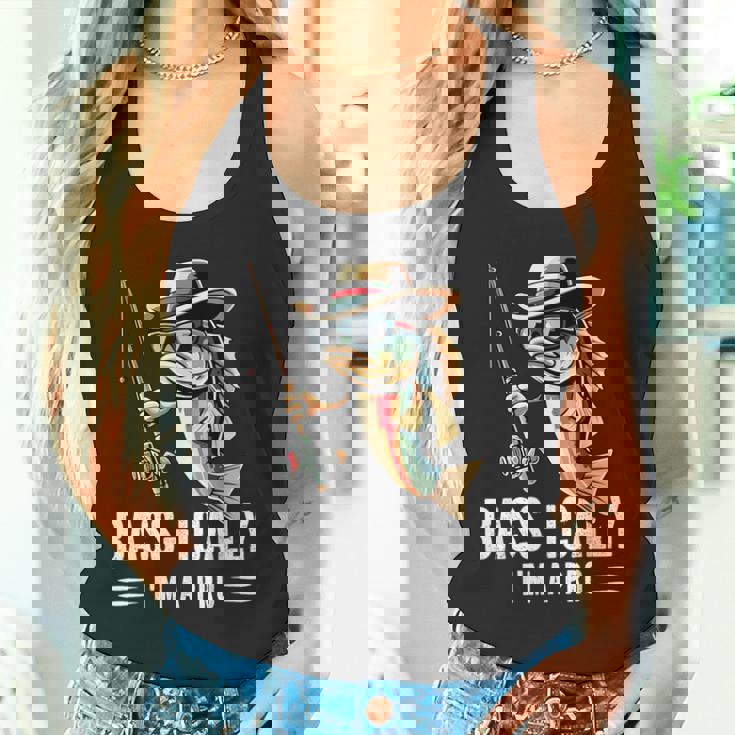 Bass-Ically I'm A Pro バスフィッシングアパレル メンズ キッズ タンクトップ