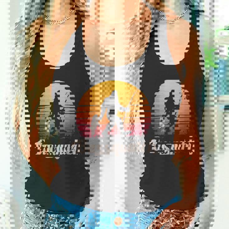 Basssquatch ビッグフット 釣り バス フォレスト シルエット タンクトップ