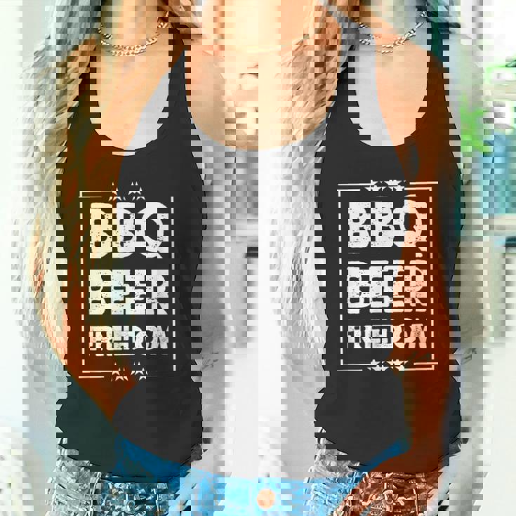 Bbq ビール 自由 タンクトップ