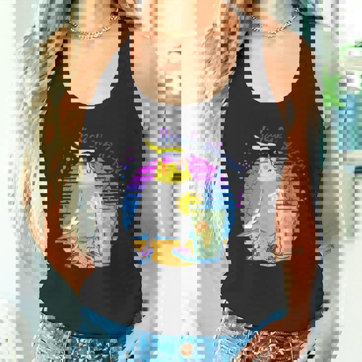 Beach Pleaseummer オカメインコ サングラス バーブ ミーム オウム タンクトップ