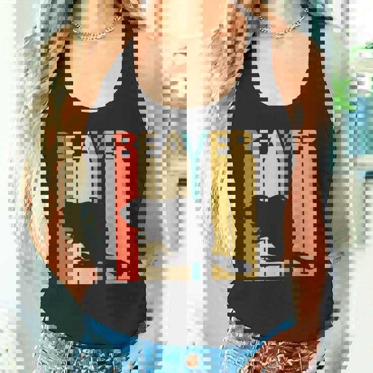 Beaver ビーバー 動物 タンクトップ