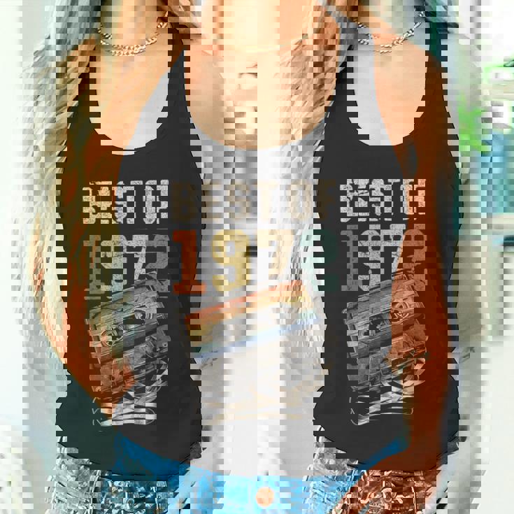 Best Of 1972 カセットテープ 53年 音楽 レトロ 誕生日 タンクトップ