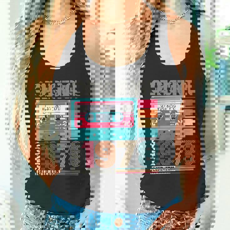 Best Ofintage 1978 45歳の誕生日ギフト メンズ カセット タンクトップ