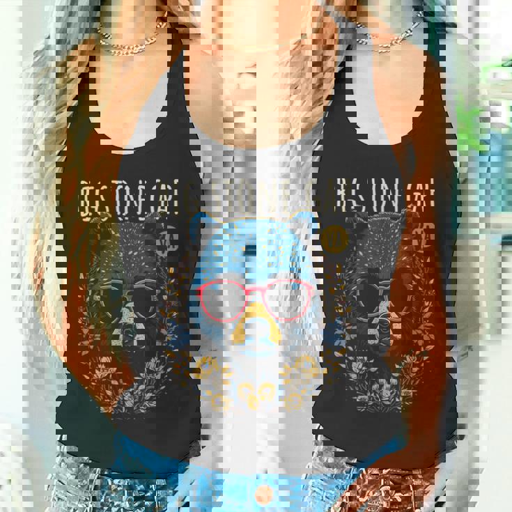 Bigtone Gapirginia Usa 風変わりなクマのデザイン タンクトップ