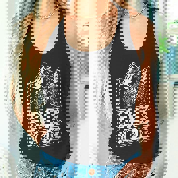 Bmx Mode On Biker Bicycle Bike Cyclist Extremeports Bmx タンクトップ