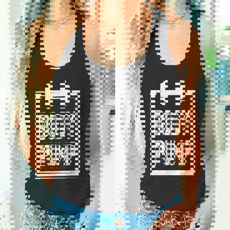 Body Pump Fitness Motivation ボディビルディングジムシャツ タンクトップ