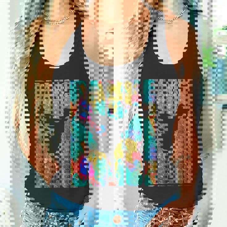 Breakdancing ヒップホップダンスギフト 楽しいグラフィティアート ブレイクダンス タンクトップ