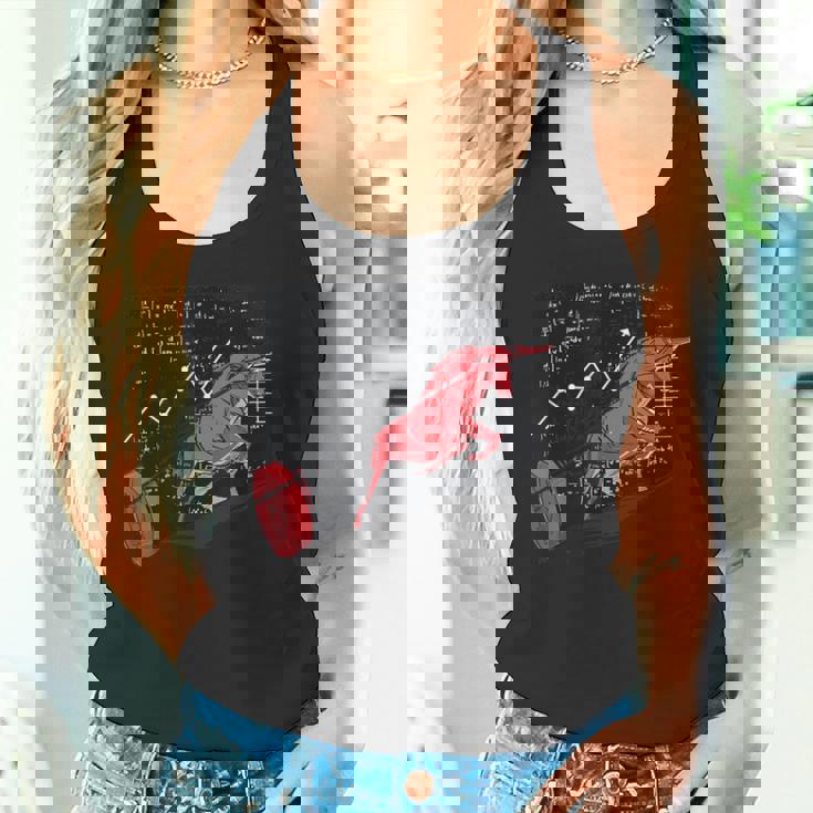 Bullishtock Market シャツ A Bull Pull A Bitcoin Up タンクトップ