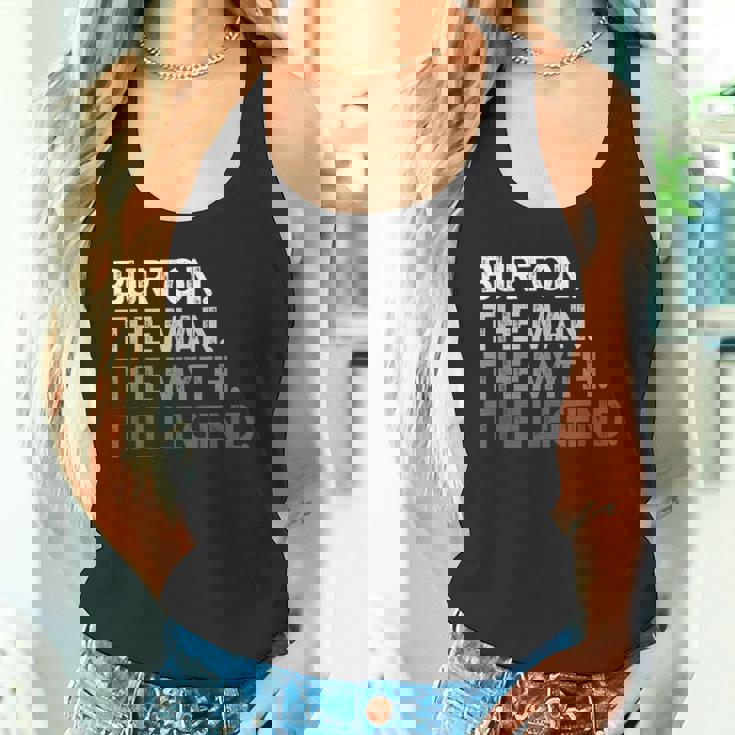 Burton -The Man Myth Legend タンクトップ