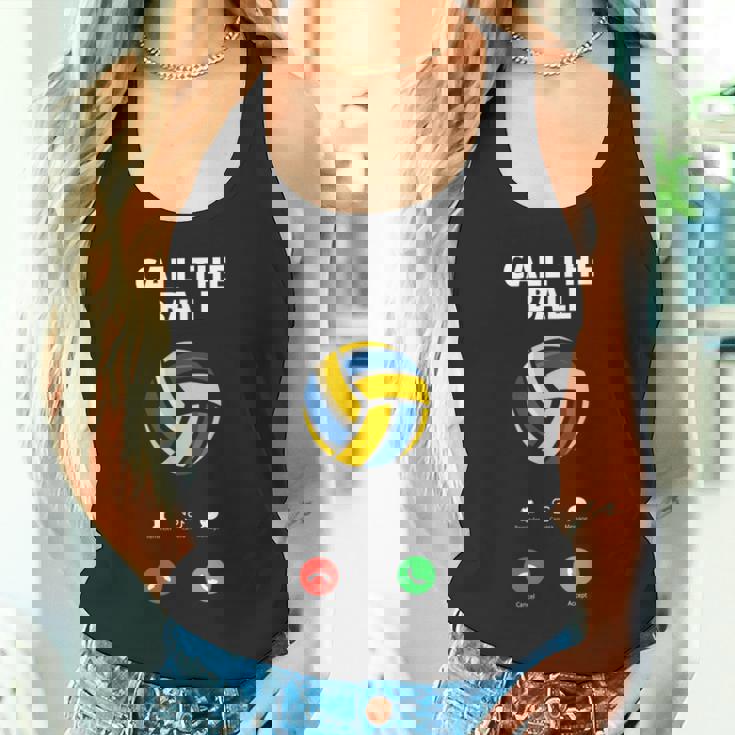 Call The Ball おもしろバレーボール タンクトップ