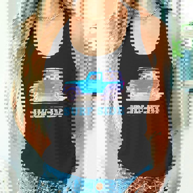 The Car On Theeaside【Surfide サーフサイド】車 サーフィン／サーファー 夏・海 タンクトップ