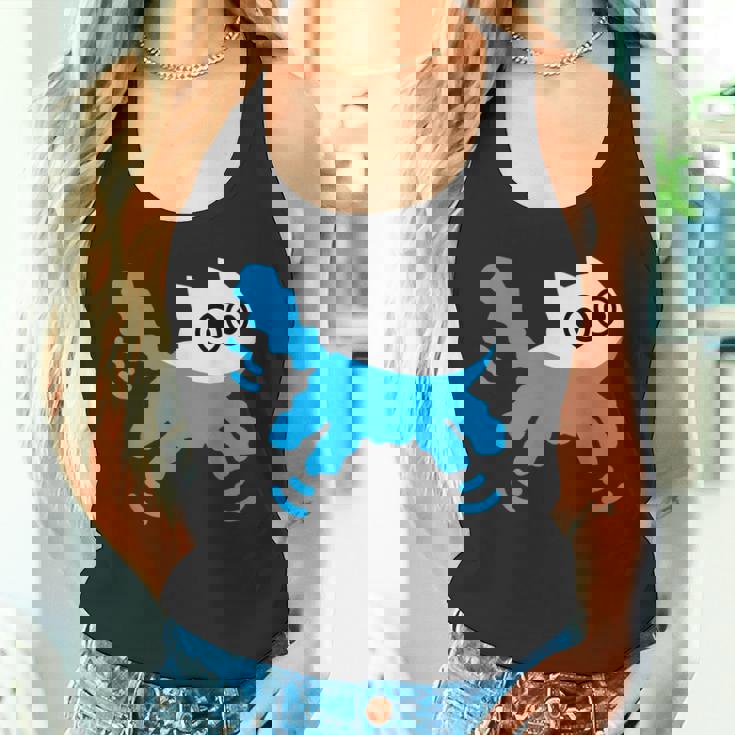 Catwimming Kitten In Water Cute Animalwimmer タンクトップ