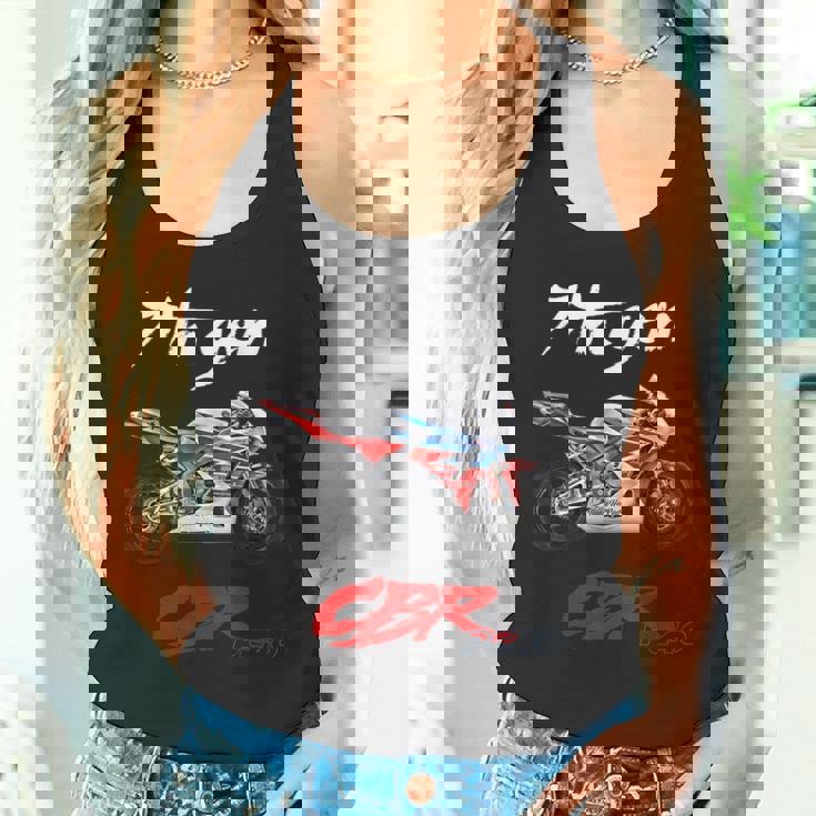 Cbr、オートバイ、オートバイ、ロードレース、バイカー、スポーツバイク、Pc40。 タンクトップ