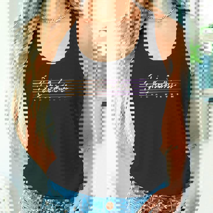 Colombia レトロなスタイルのコロンビア タンクトップ