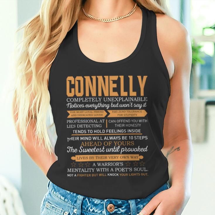 Connelly Completely Unexplainable Notices Everything But Won’T Say It Name Tank Top