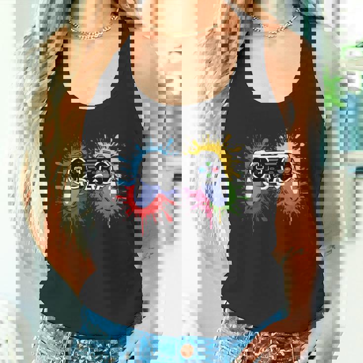 Control All Theideo Game Controller ゲーマー ボーイズ メンズ タンクトップ