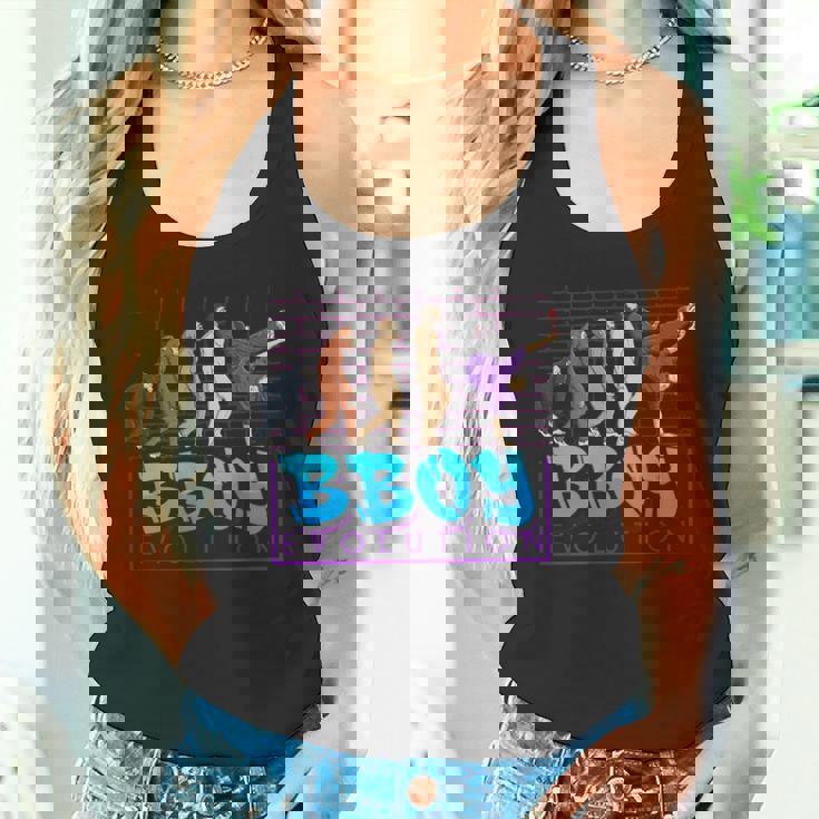 Cool B-Boy ブレイクダンス ヒップホップ ダンサー エボリューション タンクトップ