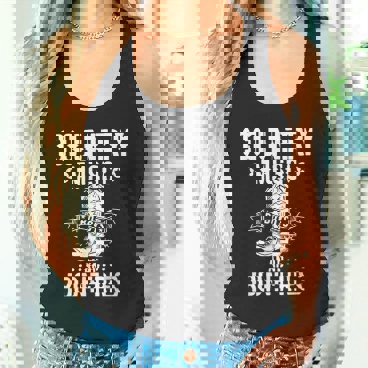 Country Music And Bonfire ウエスタンカントリーラインダンスブーツ タンクトップ