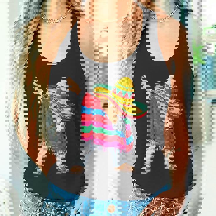 Dabbing メキシカン ポンチョ シンコ・デ・マヨ ボーイズ メンズ ソンブレロ ダブ タンクトップ