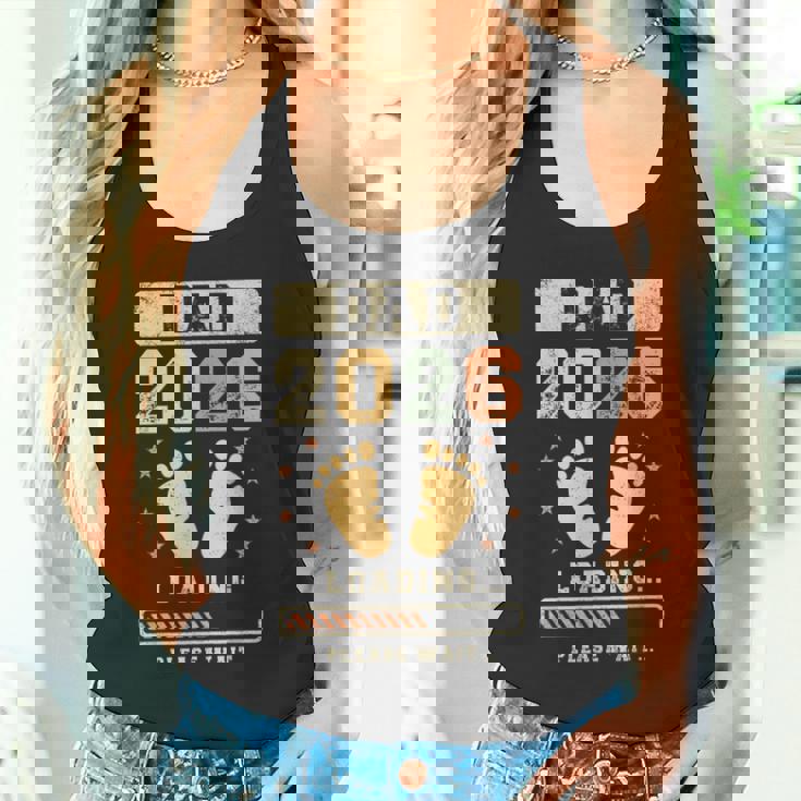 Dad 2026 Loading Annuncio Di Un Bebè Papà In Attesa Canotta