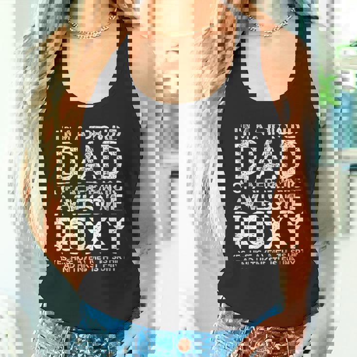 Dad Of Roxy ギフト 父の日 面白い 名前入り タンクトップ