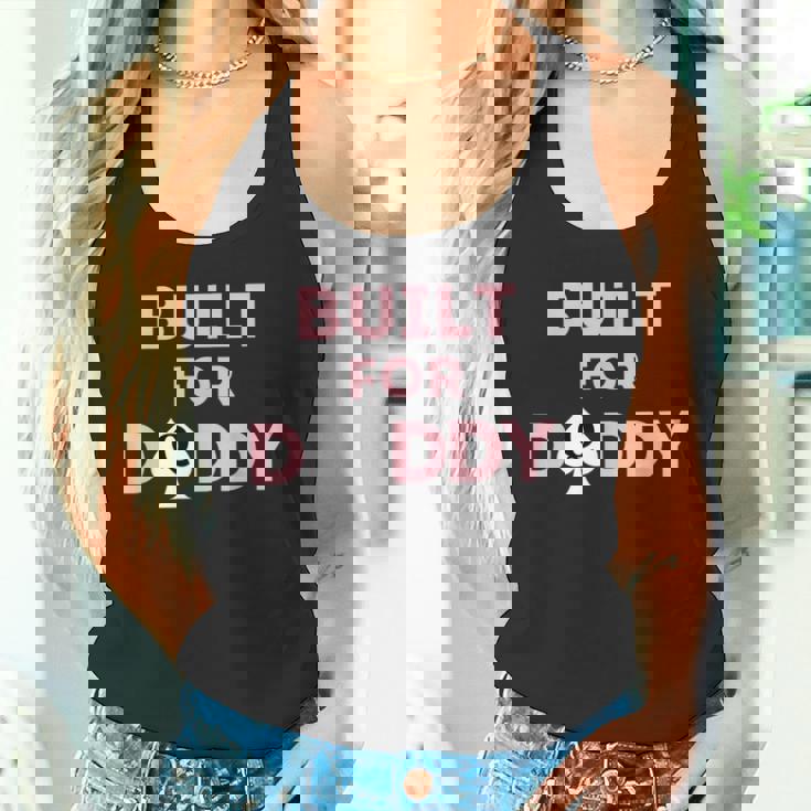 Daddy Qos用に作られています ピンク セクシー スペードの女王 ギフト タンクトップ