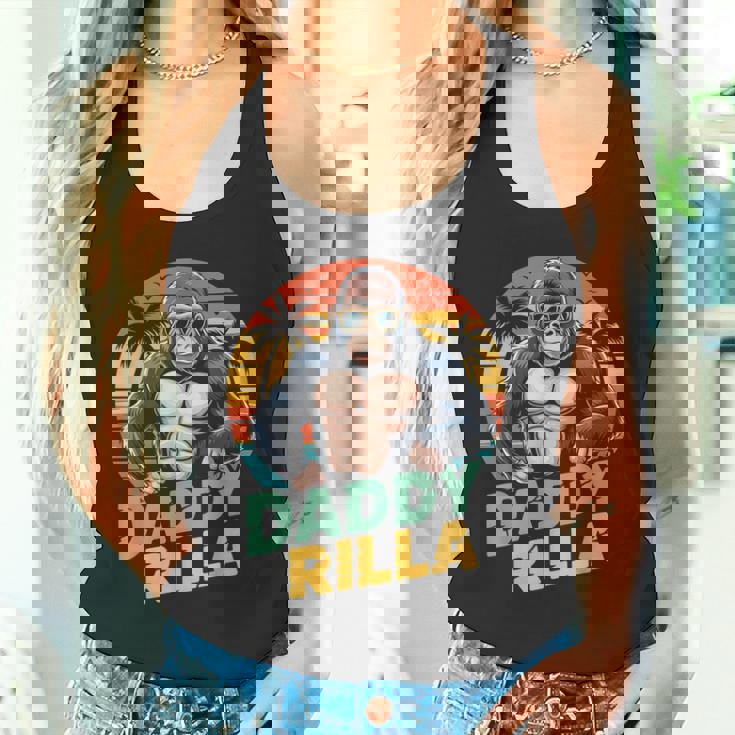 Daddy Rilla Gorilla Dad 父の日ギフト お父さんへのギフト タンクトップ