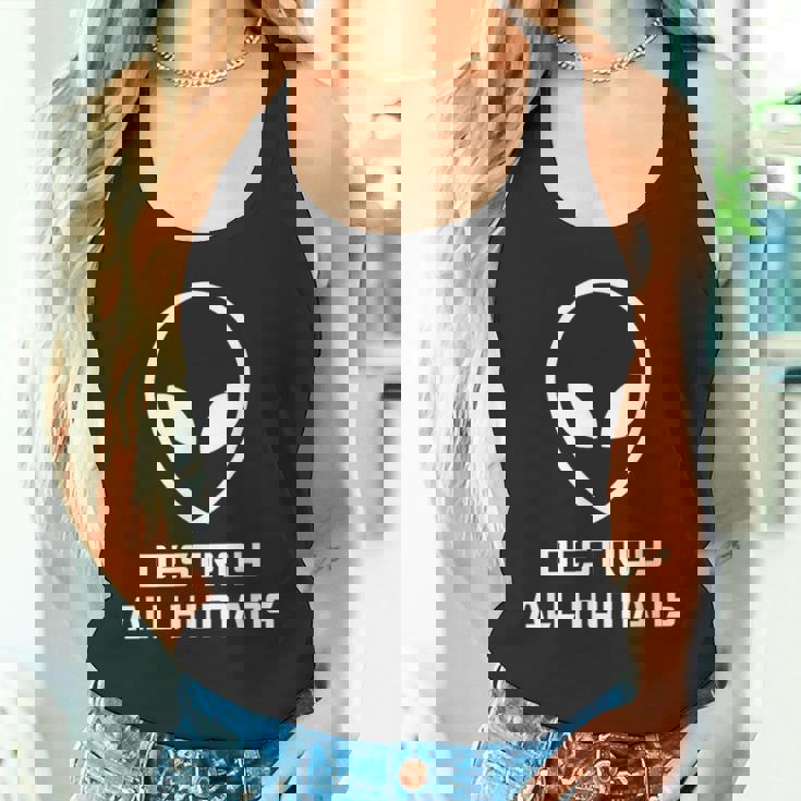 Destroy All Humans Ufo 宇宙 宇宙人 宇宙人 宇宙人 宇宙人 宇宙人 タンクトップ